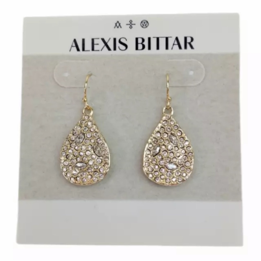 REDUCED! Alexis Bittar Crystal Teardrop Earrings